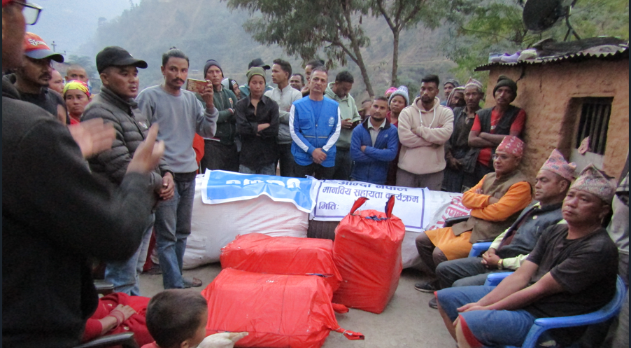 Handover Relief Materials to Earthquake Victims_Jajarkor & Rukum Paschim_20800723-24
